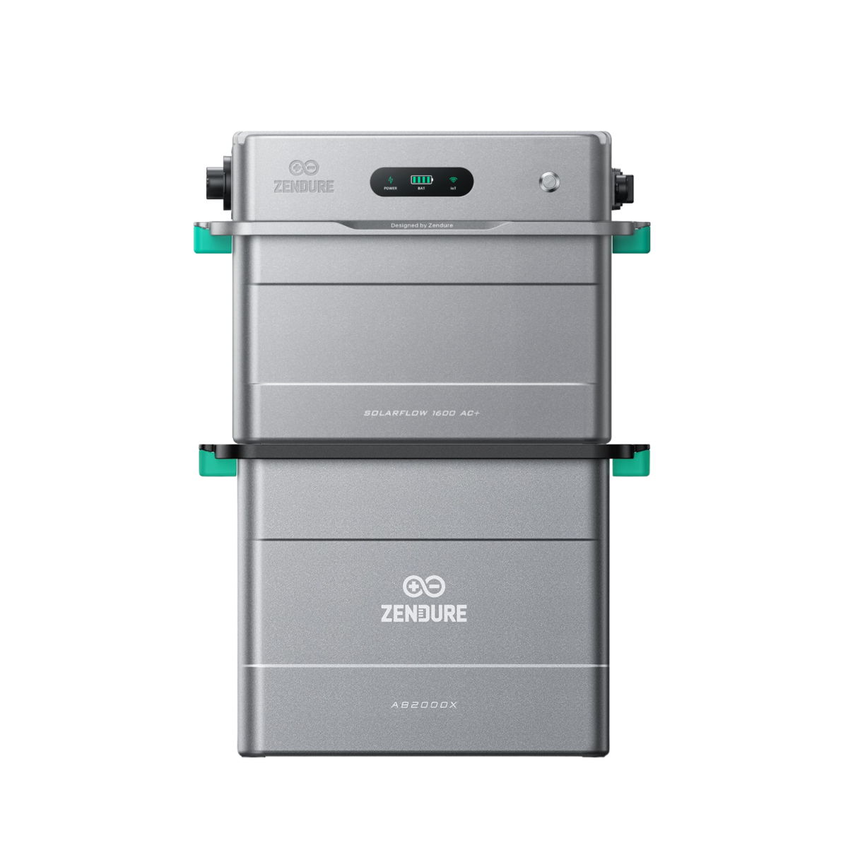 Zendure SolarFlow 1600 AC+ SolarFlow Balkonkraftwerk-Speicher 3,84 kWh – 1x AB2000X