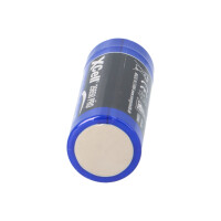 Detailansicht 26650 Li‑Ion Akku von XCell, 5000mAh, 3,7V, PC