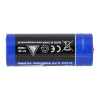 2x XCell 26650 Li-Ion Akku 3,7V 5000mAh mit PCB-Schutz 4