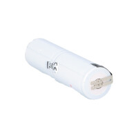 Notleuchten-Akku 2,4V 4500mAh NiCd L1x2 D Faston | Variante 