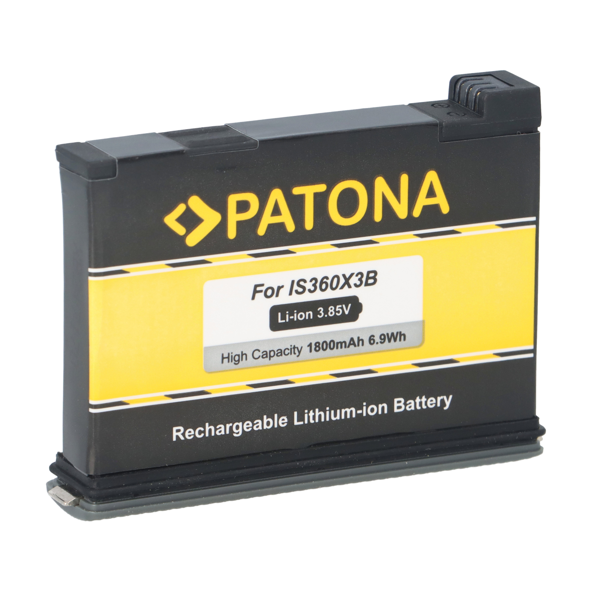 PATONA Akku für Insta360 X3 CINAQBT/A 1800mAh Li-Ion