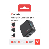 Verbatim Mini‑GaN 65W Ladegerät mit gallery