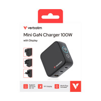 Mini‑GaN 100W Ladegerät mit TFT‑Dis gallery