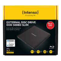 Intenso EOD 500BD Slim externer Blu‑ray Brenn
