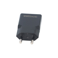 Kompakter USB‑C Schnellladeadapter 20W, GaN, 100–240V,