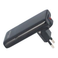 Dual‑Port USB‑C Schnellladegerät 65W, GaN, reisetauglic