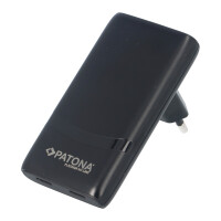 PATONA GaN USB-C Schnellladegerät 65W mit 2 USB-C-Ports
