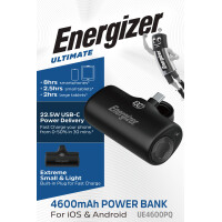 UE4600PQ Powerbank mit integriertem USB‑C Ste