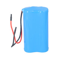 Li-Ion Akkupack 3,7V 7000mAh 1S2P – 18650 mit Litzen 4