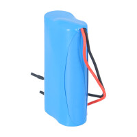 Li-Ion Akkupack 7,4V 3500mAh 2S1P – 18650 mit Litzen 7
