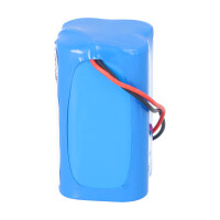 Detailansicht der offenen Litzen am 7,4V/7000mAh Li‑Ion Pack
