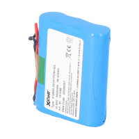 XCell Li-Ion Akkupack 11,1V 3500mAh 3S1P – 18650 mit L