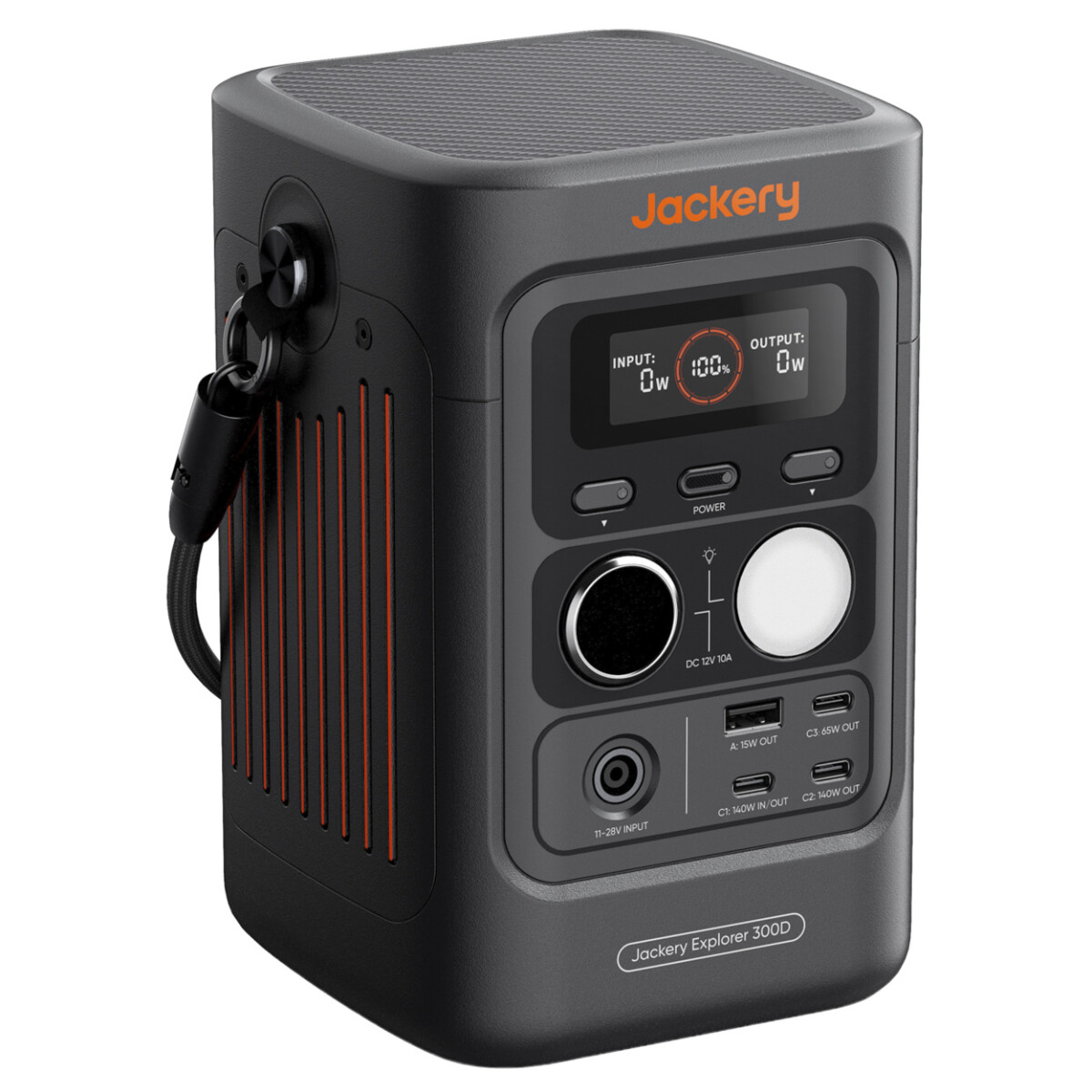 Jackery Explorer 300D Powerstation 288Wh 300W mit 3× USB-C