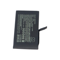 Akku CE & RoHS, 1 Zelle, 44 g, 8,9 x 4,4 x 0,5 cm 3