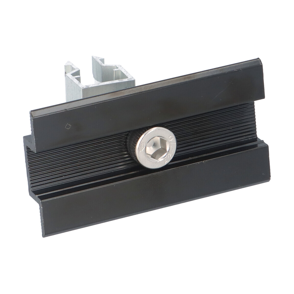 Modulmittelklemme Klick ALU schwarz 28–35 mm für PV-Module