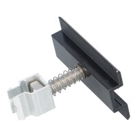 Modulmittelklemme Klick ALU schwarz 28–35 mm für 