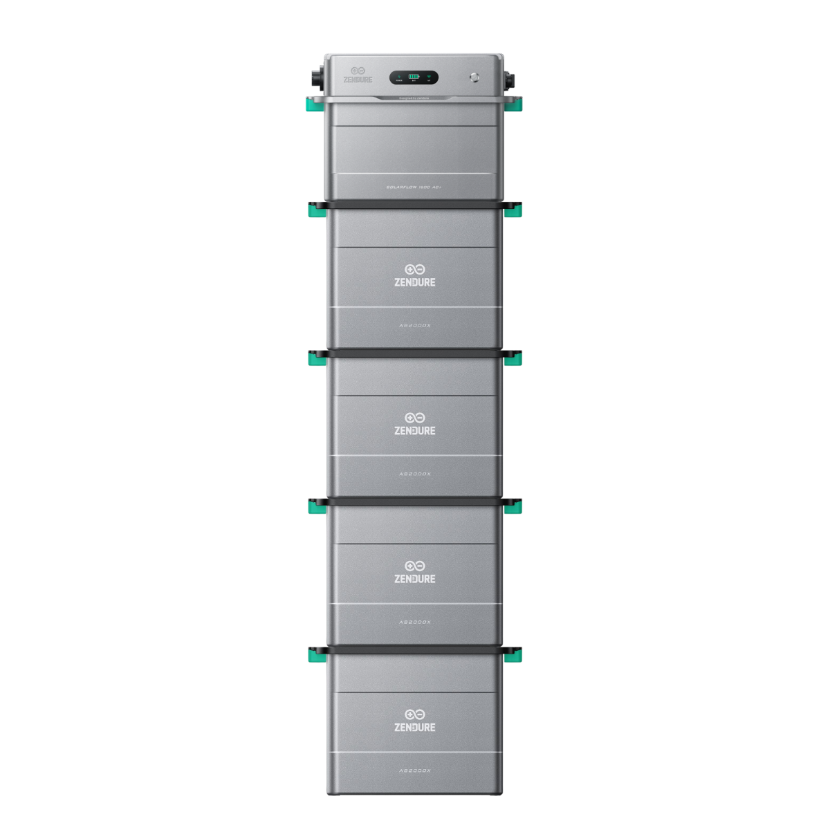 Zendure SolarFlow 1600 AC+ AC-Speicher für Balkonkraftwerk 9,60 kWh – 4x AB2000X
