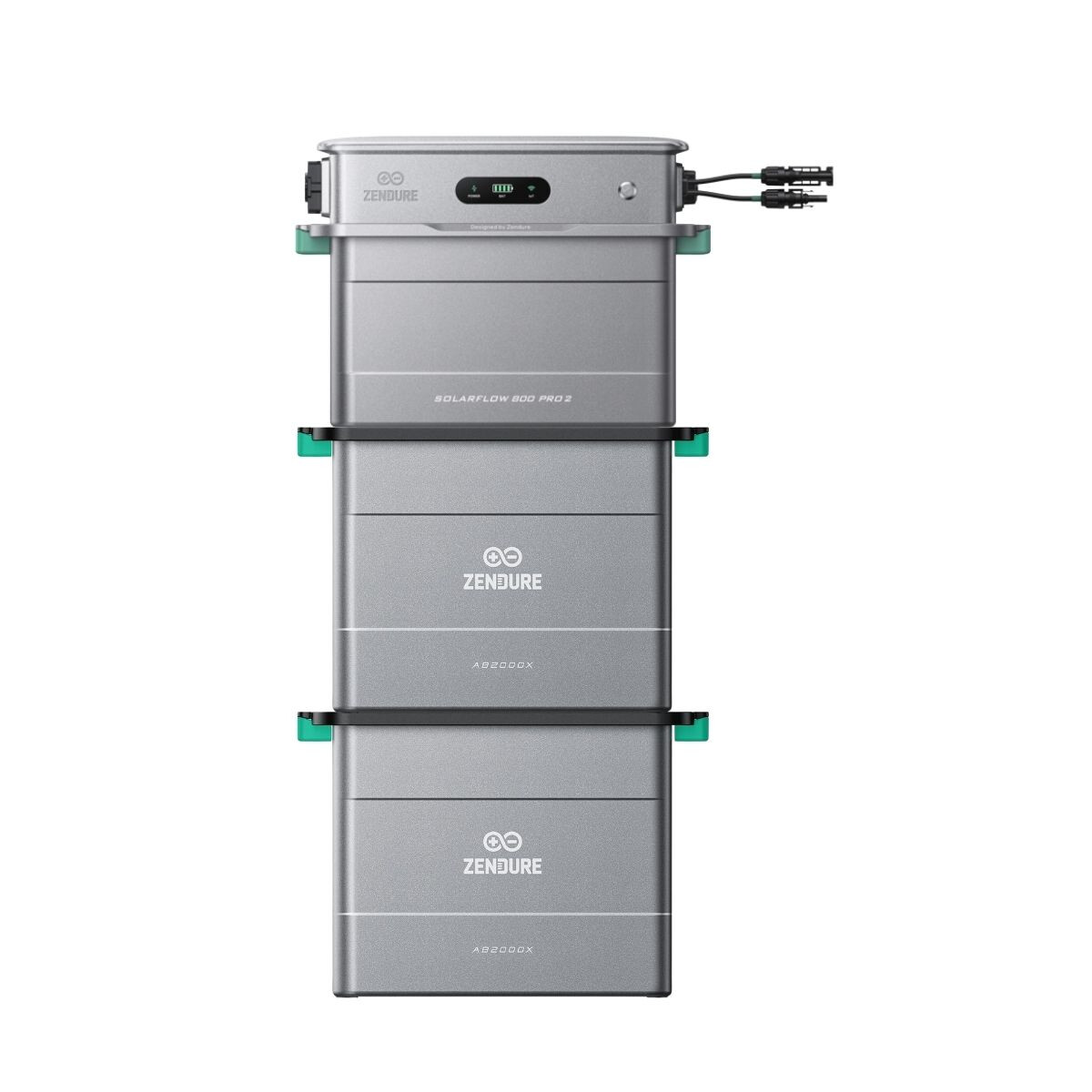 Zendure SolarFlow 800 Pro 2 All-in-One Balkonkraftwerk-Speicher 5,76 kWh – 2x AB2000X