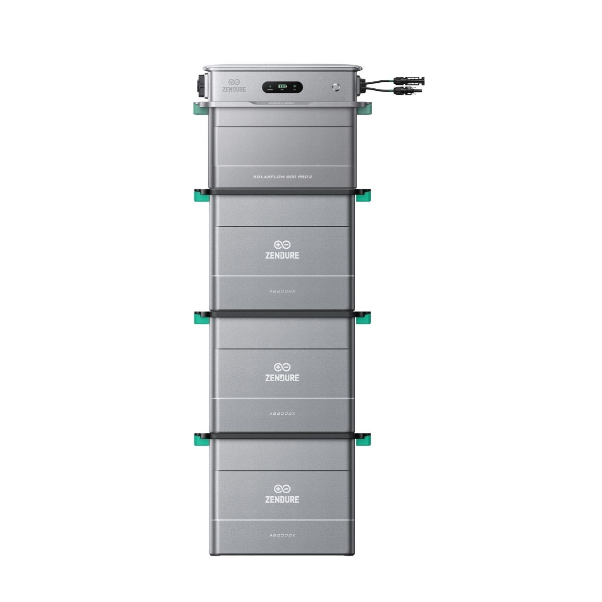 Zendure SolarFlow 800 Pro 2 All-in-One Balkonkraftwerk-Speicher 7,68 kWh – 3x AB2000X