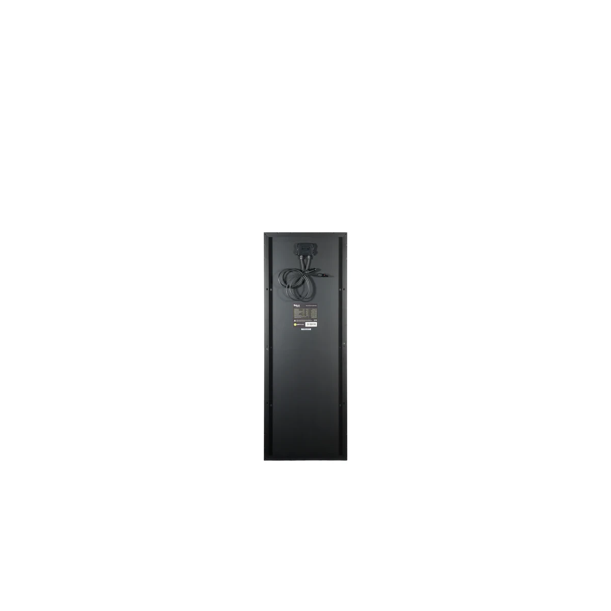 WATTSTUNDE SOLA Frame Black 100 Wp HV – All-Black 100W Solarmodul
