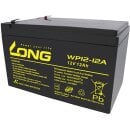 Kung Long VdS WP12-12 12V 12Ah AGM Blei Accu Batterie...