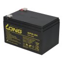 Kung Long VdS WP12-12 12V 12Ah AGM Blei Accu Batterie wartungsfrei VdS battery