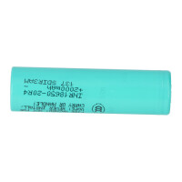 Samsung Akku INR18650-20R 18650 Flattop Li-Ion 3,6V 2000mAh 
