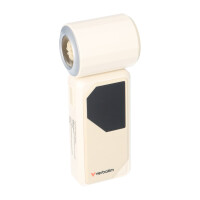 Verbatim CoolnGo AirJet Handventilator Weiß Silber 400