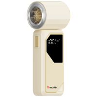 Verbatim CoolnGo AirJet Handventilator Weiß Silber 400