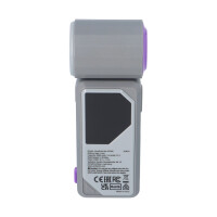 Verbatim CoolnGo AirJet Handventilator 4000mAh Grau Lila 6