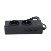 KFZ Wechselrichter 12V auf 230V 200W/400W, 2x Steckdose, USB