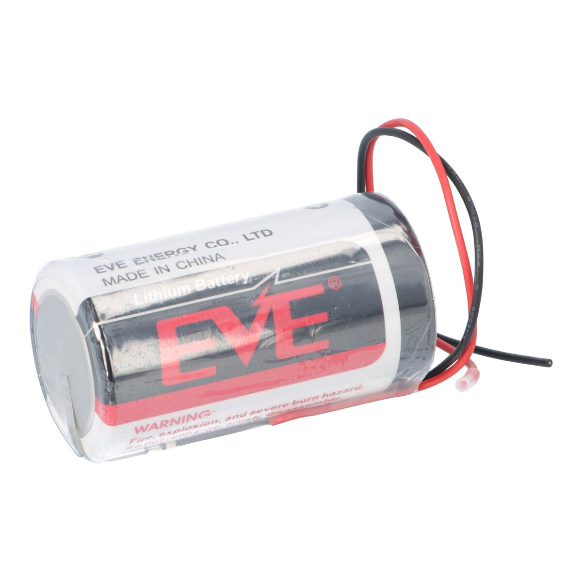 EVE ER34615/FL D‑Zelle 3,6 V Li‑SOCl2, 19.000 mAh, −60…+85 °C