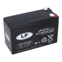 Landport LP12‑9.0 12V 9Ah VRLA AGM Batte gallery