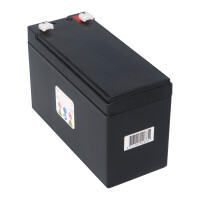 Landport LP12-9.0 T1 12V 9Ah AGM Bleiakku 4,8 mm Faston 7