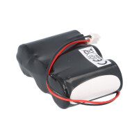 Mexcel Notleuchtenakku NiCd 3,6V 1800mAh F1x3 Sub-C mit Stec