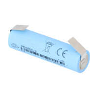 EVE INR18650-35V 18650 Akku 3500mAh 3,6V Flat Top U-Löt
