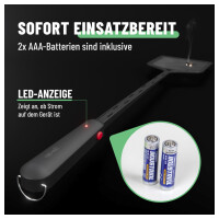 Greate elektrische Fliegenklatsche mit Biegefunktion inkl. 2