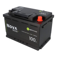 WATTSTUNDE® NOVA Base 2 100Ah Batterie LiFePO4 12,8V 128