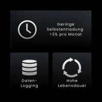 WATTSTUNDE® NOVA Base 2 100Ah Batterie LiFePO4 12,8V 128
