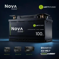 WATTSTUNDE LiFePO4 Batterie 60Ah 12,8V mit 768Wh 3