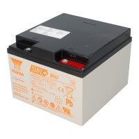 Yuasa SWL+800 High-Rate Longlife AGM-Bleiakku 12V 25Ah 800W/