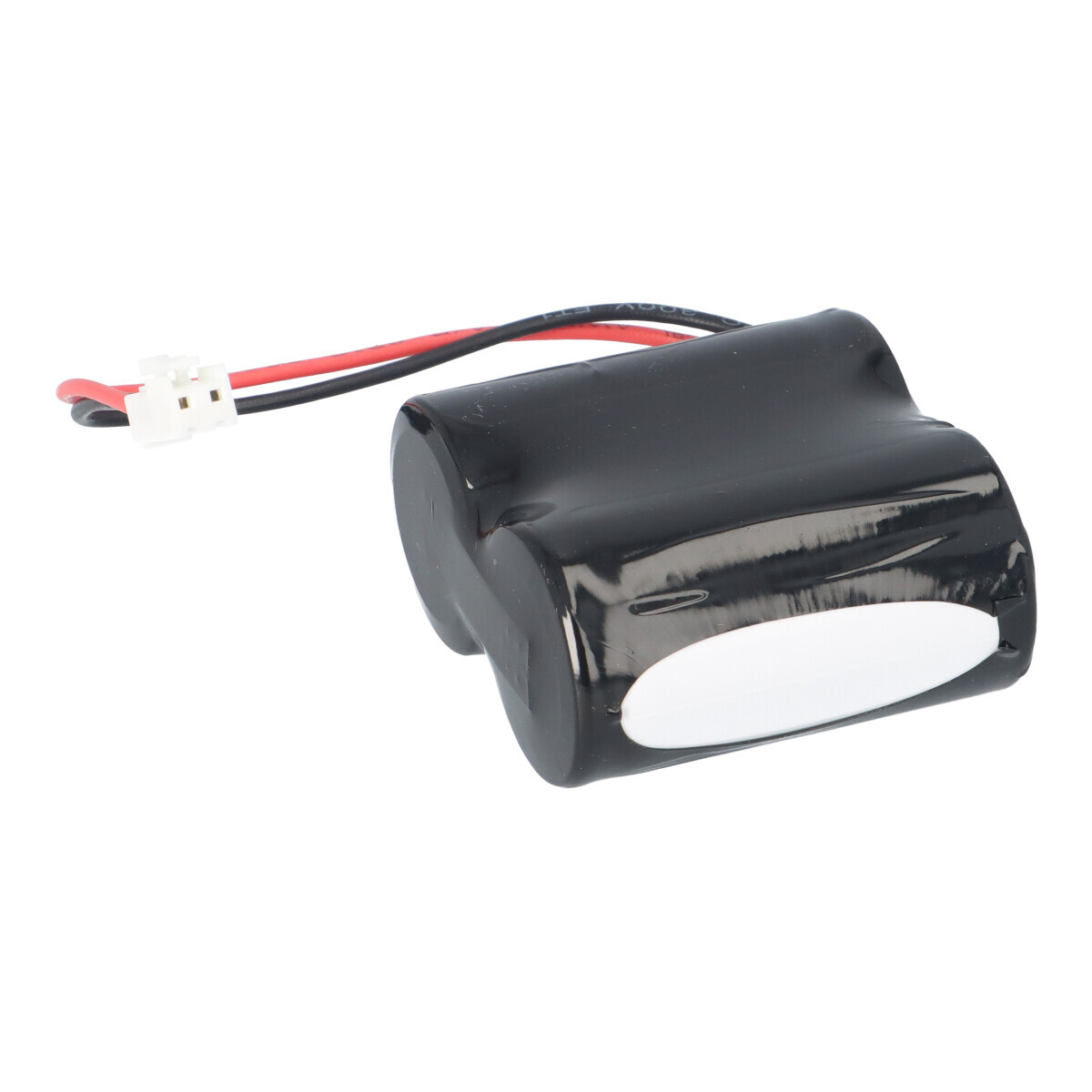 Mexcel D-D4500H NiCd Notleuchten-Akku 2,4V 4,5Ah F1x2 – JST-Stecker
