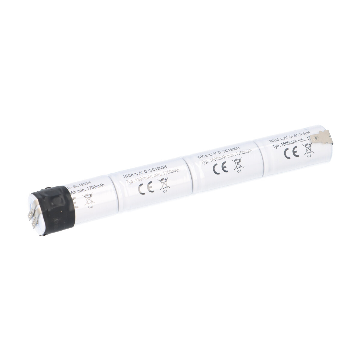 Notleuchten-Akku Mexcel NS1800SCHT NiCd 4,8V 1800mAh für VanLien 11190020