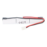 Sub-C Akkupack L1x3 mit 200 mm Kabel und beidseitigem Stecke