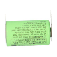 Panasonic CR2Z Lithium Batterie 3V 1000mAh mit Tab ++/- 4