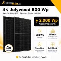 Balkonkraftwerk 2000 Wp mit FoxESS Avocado 22 Pro 4,22 kWh S
