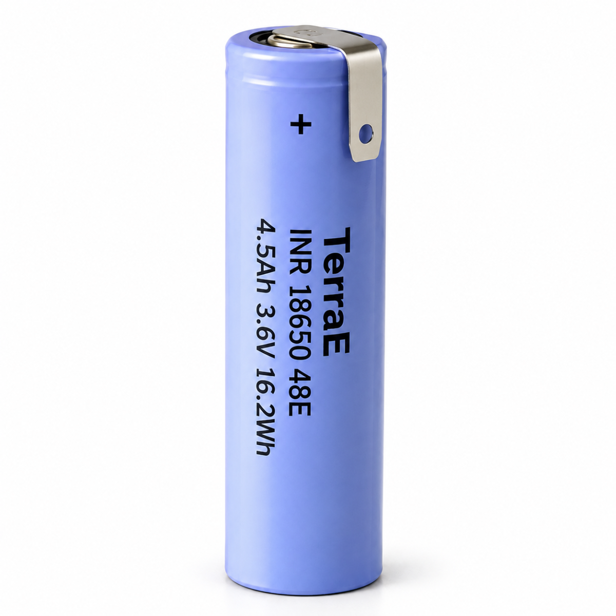 TerraE 48E 18650 Akku 3,6V 4500mAh 16,2Wh mit Z-Lötfahne