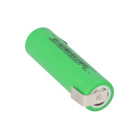 TerraE 48E 18650 Akku 3,6V 4500mAh 16,2Wh mit Z-Lötfahn