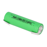 TerraE 48E 18650 Akku 3,6V 4500mAh 16,2Wh mit U-Lötfahn