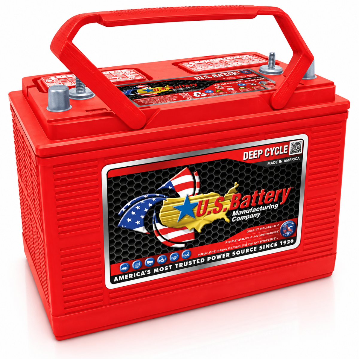 U.S. Battery US 27DC XC2 Deep-Cycle Batterie 12V 105Ah – Dualpol